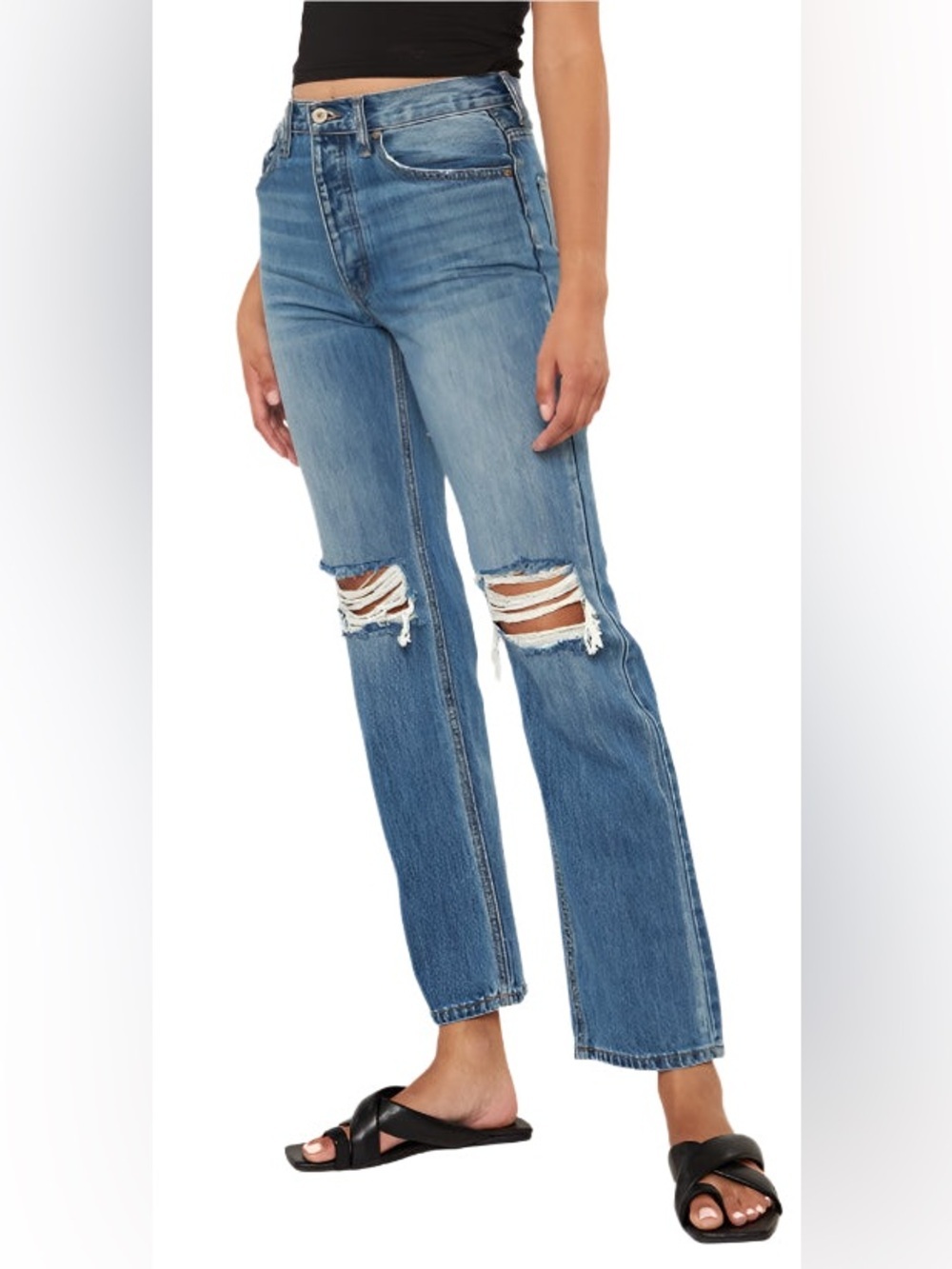 Kancan Dixon Ultra High Rise 90's Boyfriend Jeans Size 11/29